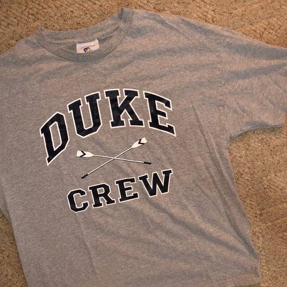 Vintage DUKE Crew team t shirt - Picture 1 of 2